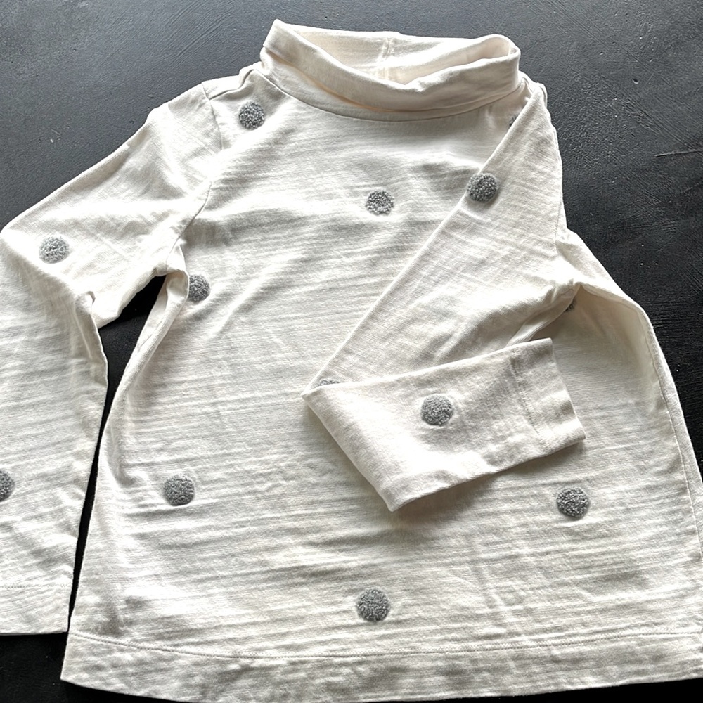 Spotty dotty mock long sleeved shirt